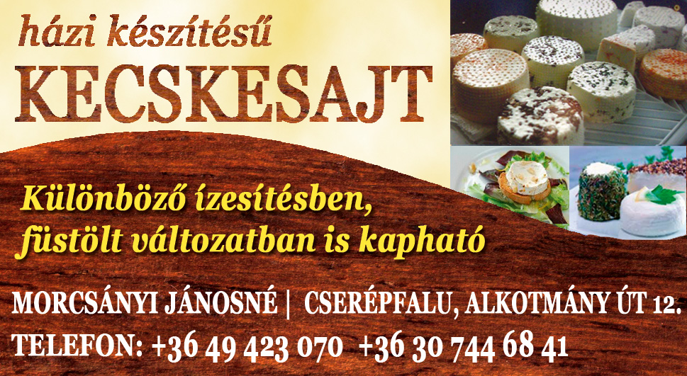 kecskesajt Mezőkövesd