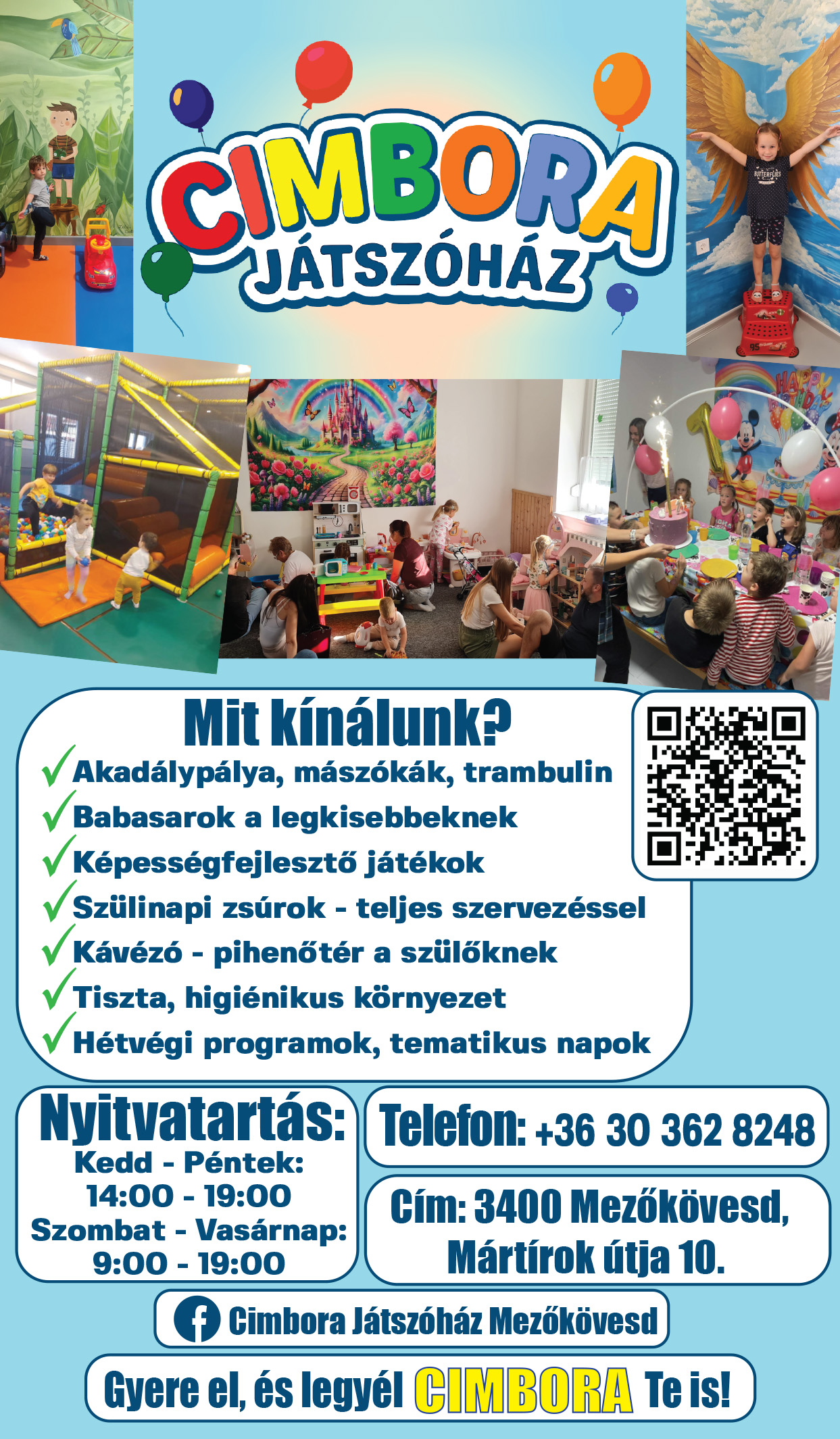 szülinapi helyszín Mezőkövesd