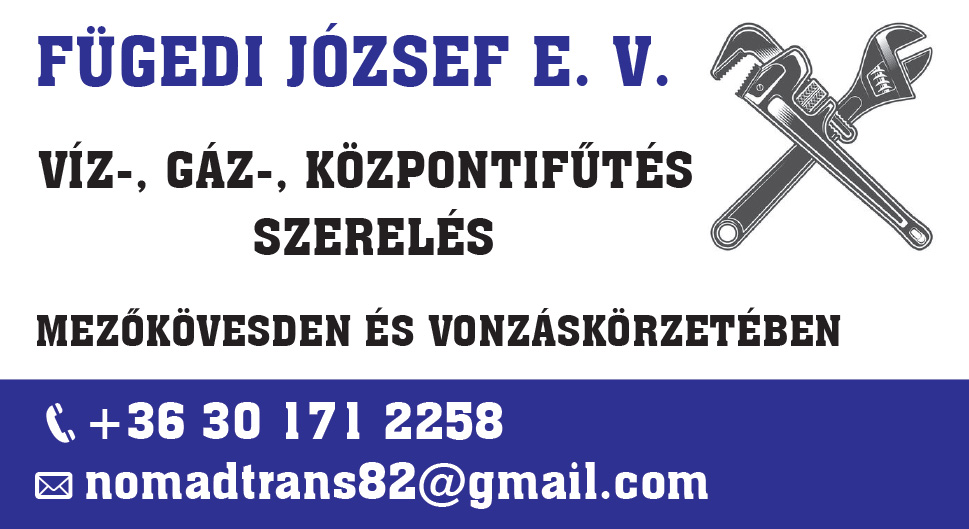 vízvezeték szerelő Mezőkövesd