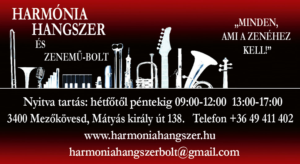 hangszerbolt Tiszaújváros