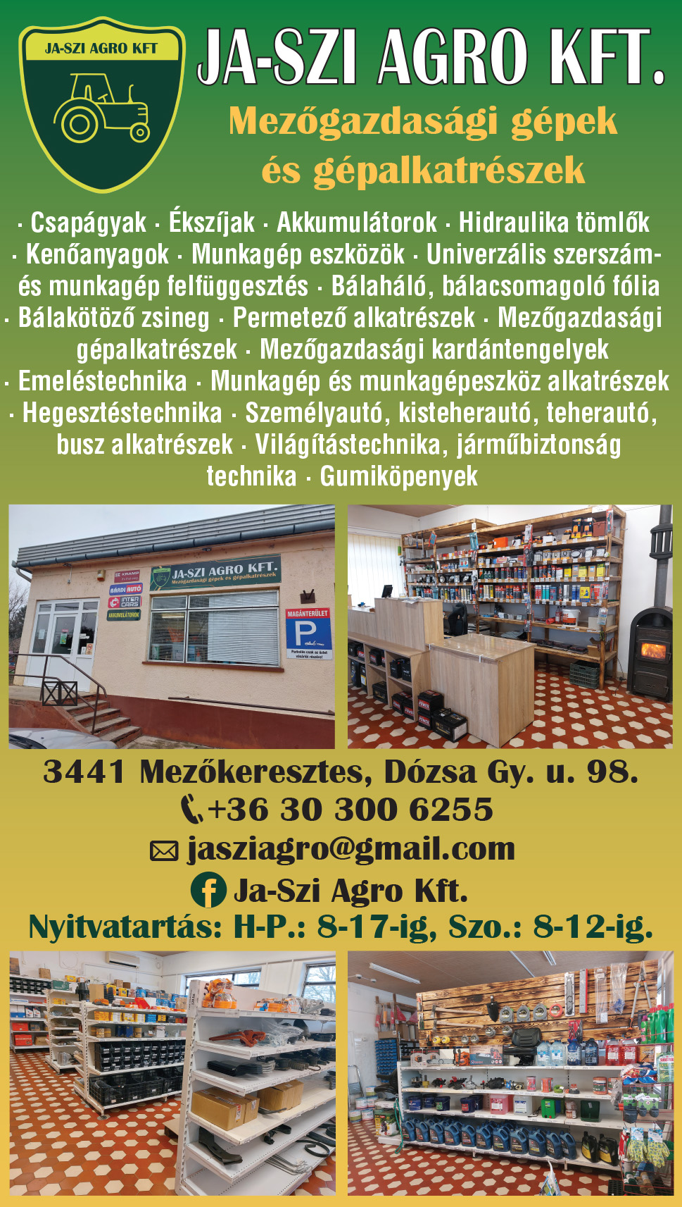 hajtóműolaj, hidraulikaolaj Tisza-tó környéke